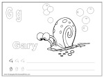Alphabet coloring pages