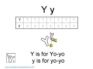 Kindergarten Worksheets - Letter Y Kindergarten Worksheets - Letter Y