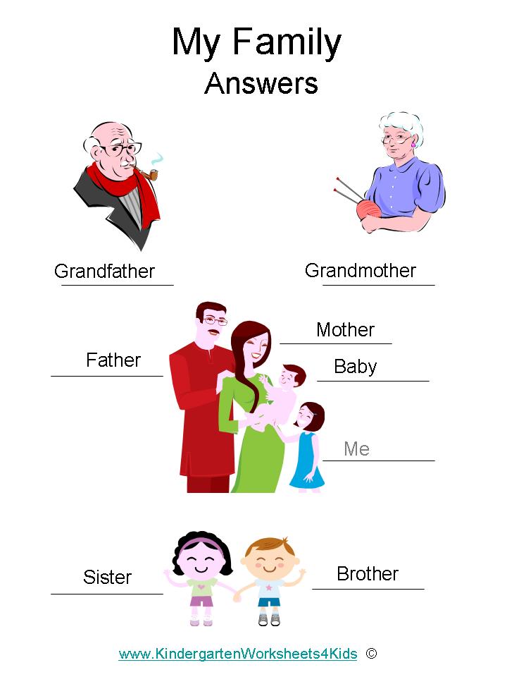 Family Worksheets family-worksheets