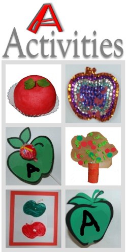 Letter A Worksheets and Activities