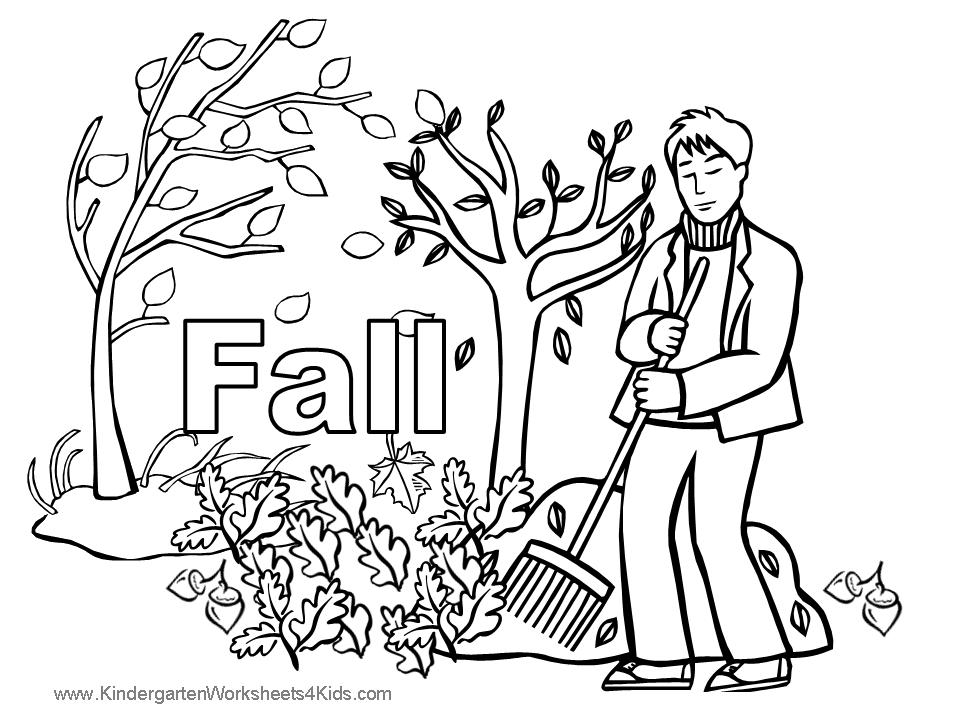 Fall Coloring Pages