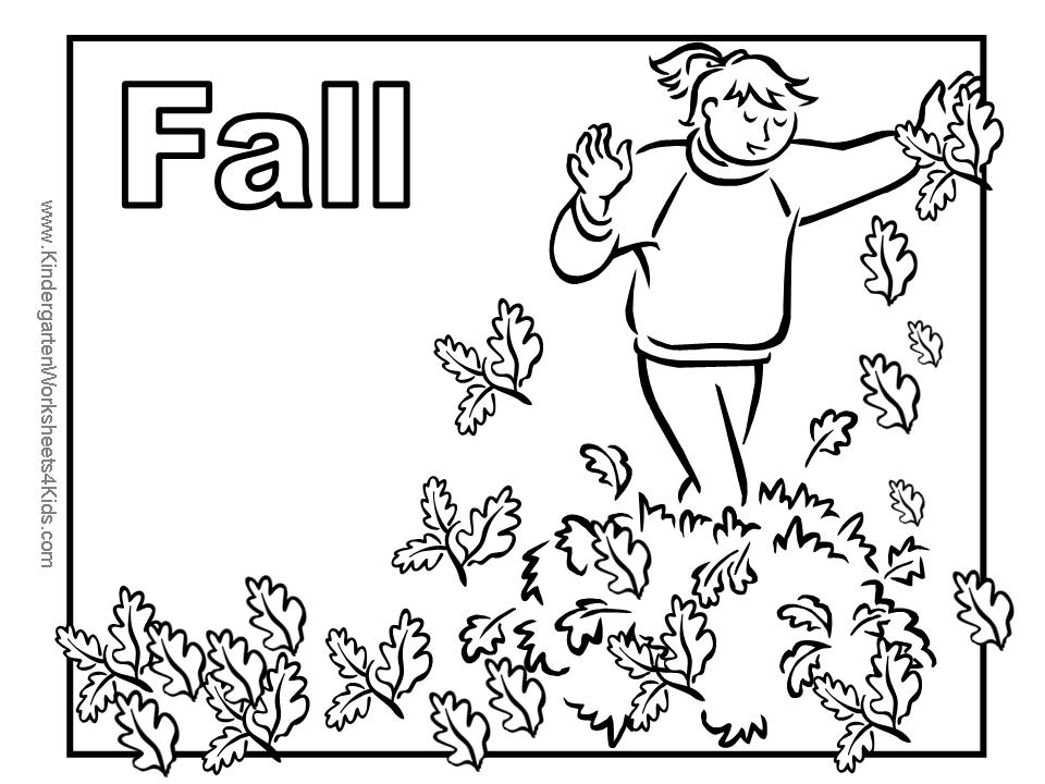 Fall Coloring Pages