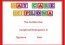 kindergarten certificate