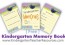 Kindergarten memory book