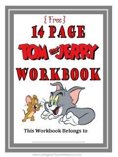 Tom and Jerry Math Workbook