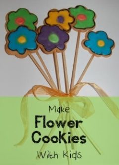Flower Cookies with Royal Icing