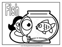Fish Coloring Page