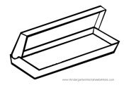 picture of empty pencil box