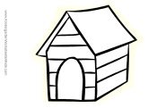 picture of kennel to be colored