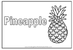 Fruit Coloring Pages