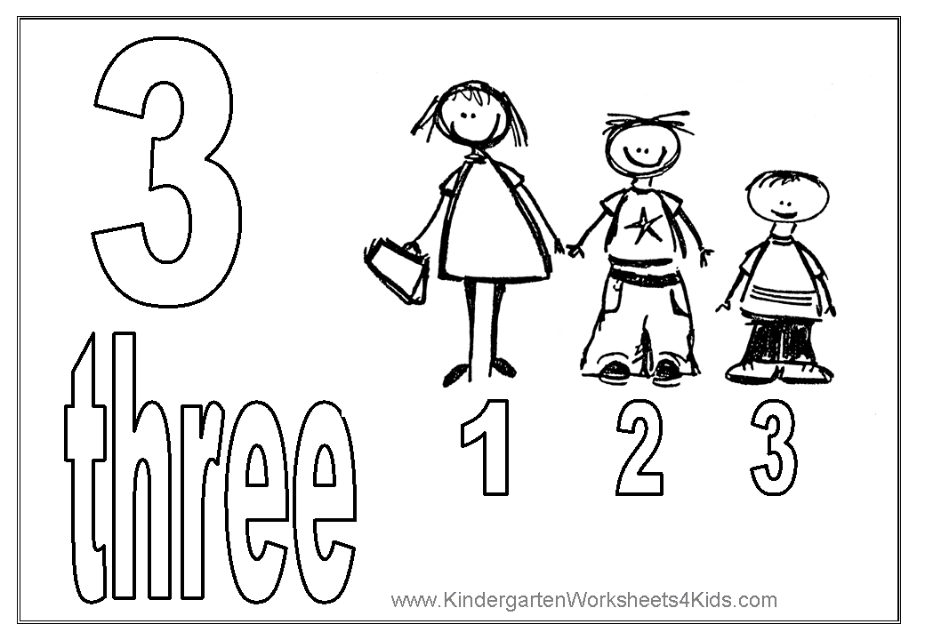 Number Coloring Pages  1  10