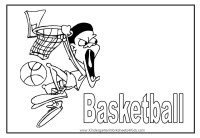 Basketball Coloring Pages