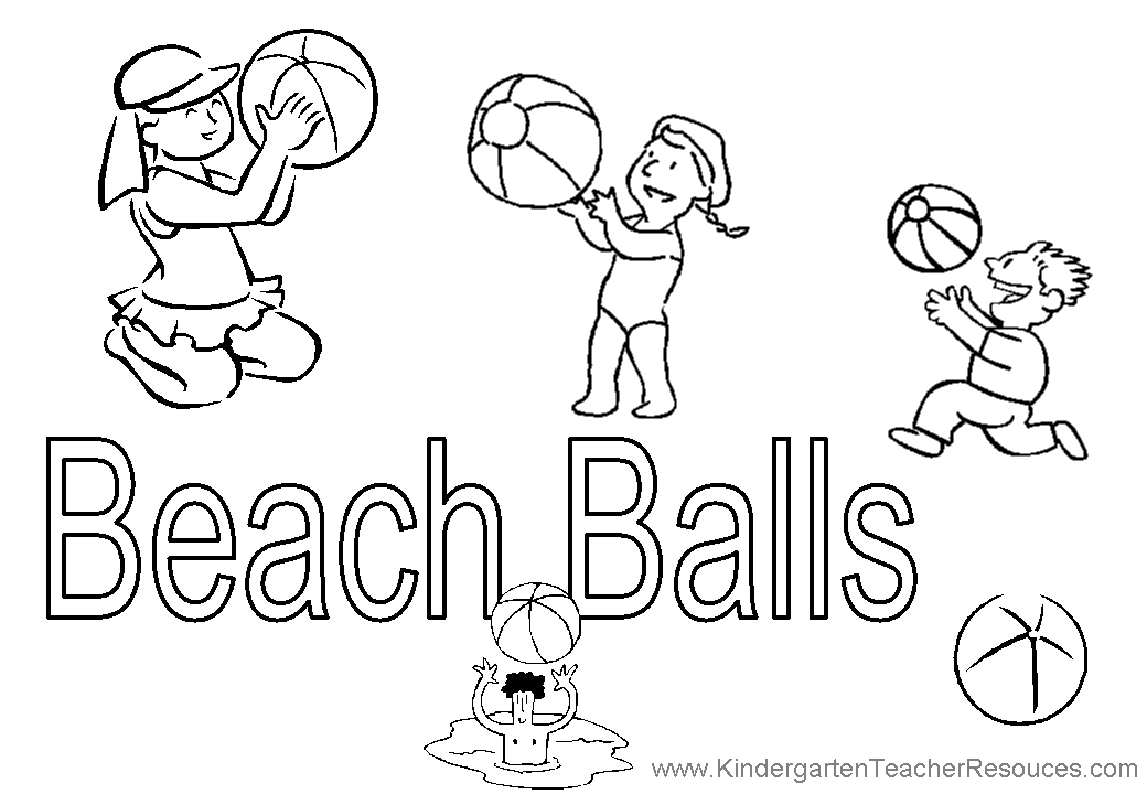 Download Summer Coloring Pages