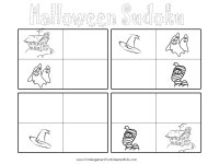 free printable Halloween sudoku game