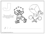 Alphabet coloring pages