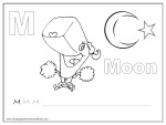 Alphabet coloring pages