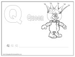 Alphabet coloring pages