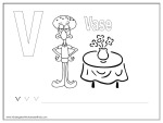 Alphabet coloring pages