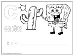 Alphabet coloring pages