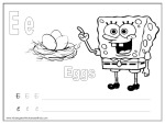 Alphabet coloring pages