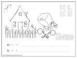 Alphabet coloring pages