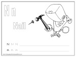 Alphabet coloring pages