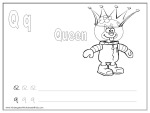 Alphabet coloring pages