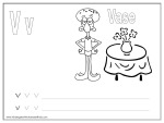Alphabet coloring pages
