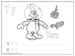 Alphabet coloring pages
