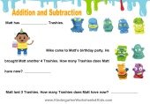Free Kindergarten Worksheets