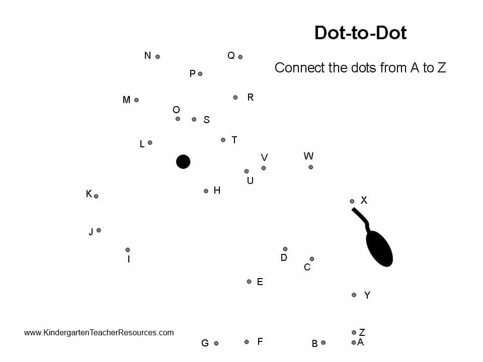 printable dot-to-dot ⋆ Kindergarten Teacher Resources