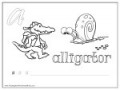 SpongeBob Alphabet Worksheets - Lowercase Letters