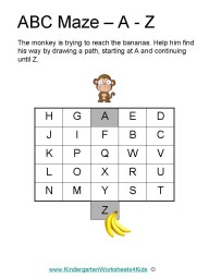 Alphabet Worksheets