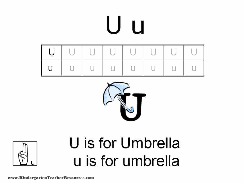 Alphabet Worksheets