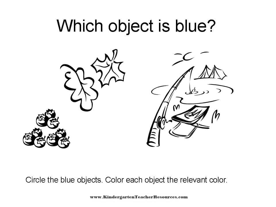 Color Worksheets - Identifying Colors
