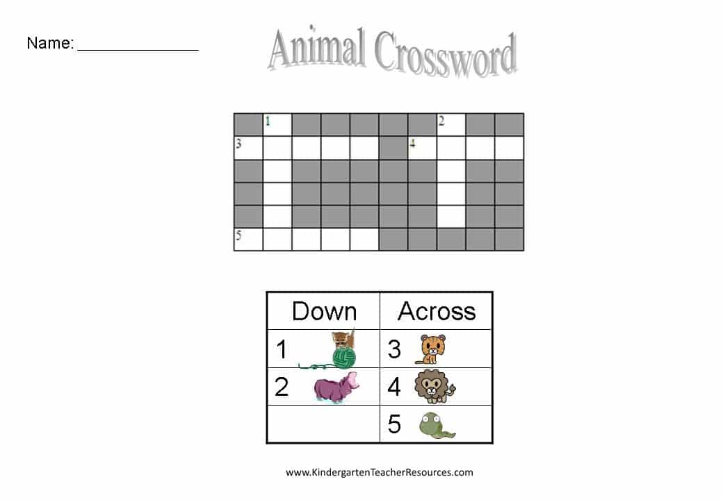 Free Easy Crossword Puzzles Free Easy Crossword Puzzles