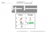 crosswords for kids