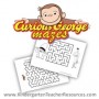 Curious George Mazes