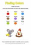 Identifying Colors Worksheets