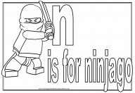 ninjago coloring worksheets