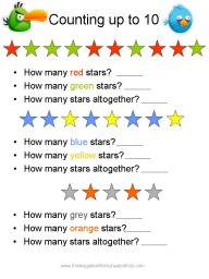 Kindergarten worksheets