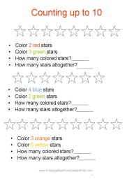 Free Kindergarten worksheets