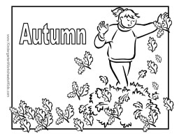 Autumn Coloring Pages Autumn Coloring Pages