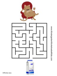 kindergarten maze
