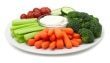 Dip with vegetables