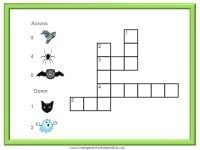 halloween crossword