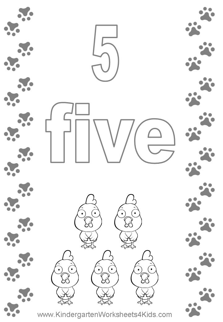 Number Coloring Pages