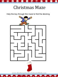 christmas mazes