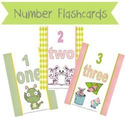 Number Flash Cards