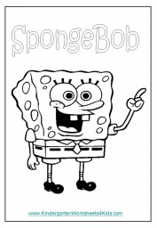 Spongebob coloring pages 